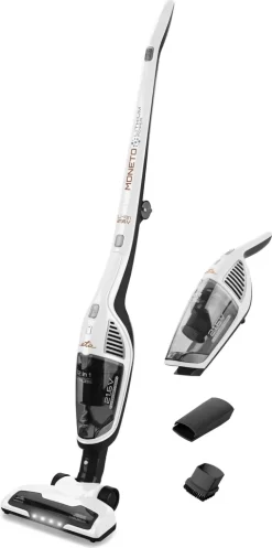 ETA MONETO-LI ION ETA644990000 Leistungsstarker 2-in-1-Stiel- Und Handstaubsauger, Betriebszeit Von Bis Zu 55 Minuten, HEPA-Filter, LED-Beleuchtung, 21,6 V Li-Ion-Akku