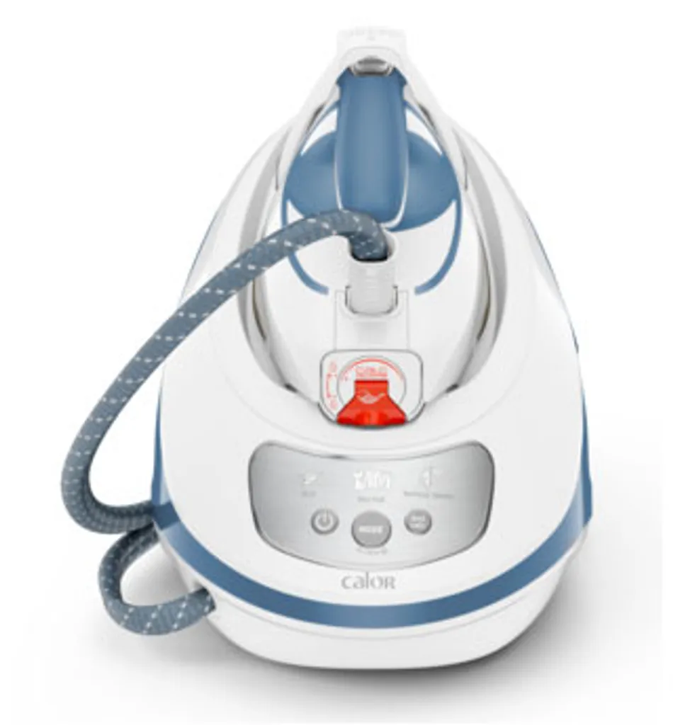 Calor SV9202C0, Trocken- & Dampfbügeleisen, Durilium AirGlide Autoclean Soleplate, 1,6 M, 520 G/min, Blau, Weiß, 130 G/min 2 Calor SV9202C0, Trocken- & Dampfbügeleisen, Durilium AirGlide Autoclean Soleplate, 1,6 M, 520 G/min, Blau, Weiß, 130 G/min – Bild 2