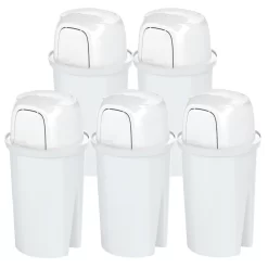 5x AquaFloow Class Wasserfilter Für Classic-Filterkannen, Aquaphor B100-15, Brita Classic, Dafi Classic System, Filterlogic FL601T, Kenwood Universal, Laica Multi-flux, Wessper AQUACLASSIC, Zelmer ZPJA3410