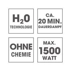 CLEANmaxx 5in1 Dampfmop, 0,3 L Füllmenge, 1500 Watt, Art.-Nr. 8337 -Philips Haushaltsgeräte Verkaufsgeschäft 558c020179955af933d5f778e6e3ad6f