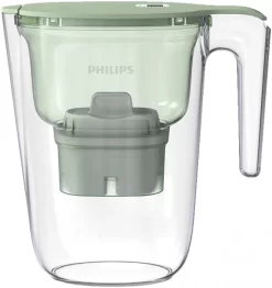 PHILIPS AQUA Wasserfilterkaraffe Mayflower 1,5 L, Grün