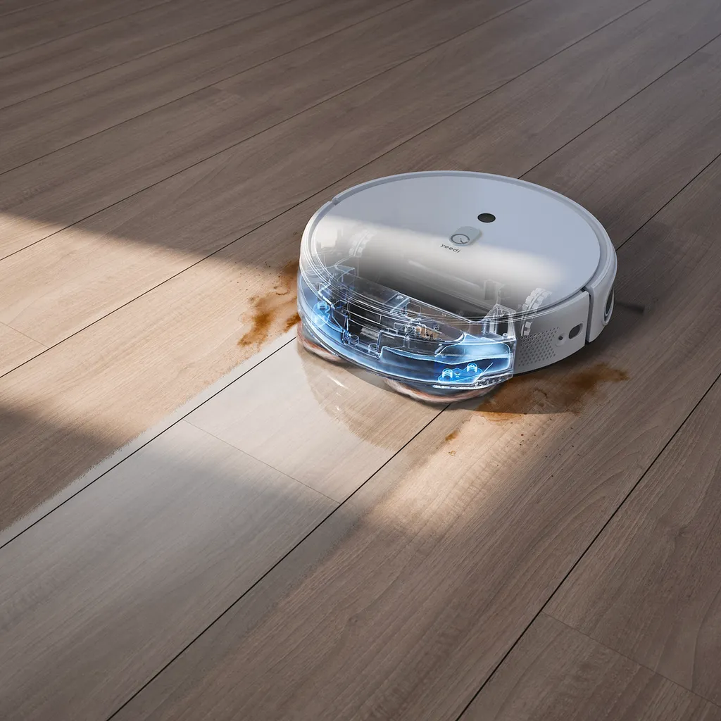 Yeedi Mop Station 2-in-1 Wischroboter, Mopp- Und Saugroboter, Automatisch Waschen Von Mopps, Druckbeaufschlagte Mopps, 2500 Pa, Visuelle Navigation, Teppicherkennung 4 Yeedi Mop Station 2-in-1 Wischroboter, Mopp- Und Saugroboter, Automatisch Waschen Von Mopps, Druckbeaufschlagte Mopps, 2500 Pa, Visuelle Navigation, Teppicherkennung – Bild 4