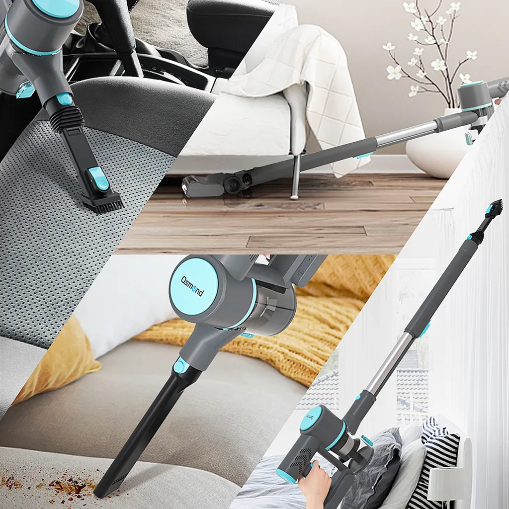 OSMOND 160W 12KPa Akku Handstaubsauger 3in1 Staubsauger Beutellos Kabellos 2 OSMOND 160W 12KPa Akku Handstaubsauger 3in1 Staubsauger Beutellos Kabellos – Bild 2