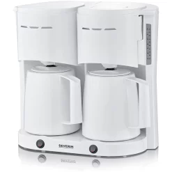 SEVERIN Duo-Filterkaffeemaschine KA 5830 Weiß -Philips Haushaltsgeräte Verkaufsgeschäft 5a29b13fe3071a98cba9e3b7ecd4c50b