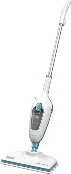 Black & Decker Black+Decker FSM13E1 Dampfbesen Steam Mop, Basic (Dampfreiniger Für Hygienische, Gründliche Sauberkeit, Abnehmbarer Stiel, Einfache Bedienbarkeit, Inkl. 1 Mikrofaser-Pad), 1300 W -Philips Haushaltsgeräte Verkaufsgeschäft 5aa5a40c9b8014d9366820bf34b4580a