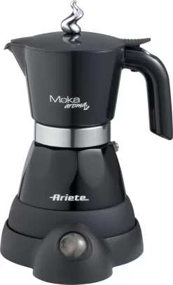 Ariete Elektr. Espressokocher Moka Aroma Schwarz