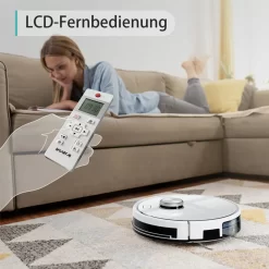 2022 SmartAI S9 Saugroboter Staubsauger Robot Wischroboter Automatisch APP Fernbedienung 4000PA Roboterstaubsauger Vacuum Reinigung Weiß -Philips Haushaltsgeräte Verkaufsgeschäft 5b28b27ea9804d91b7bd44227ccac060