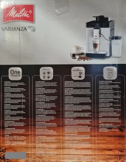 Melitta Caffeo Varianza CSP F570-101 Kaffeevollautomat Mit Milchbehälter, One Touch Funktion - Silber -Philips Haushaltsgeräte Verkaufsgeschäft 5b6d1bec93ae2c63f7510740250b5fc3
