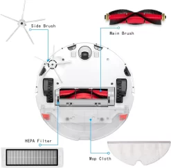 Roborock Original Zubehör Mopp Für S5, S5Max, S6, S6 Max ,Q7 Max Und E Series Staubsauger, 2er Pack -Philips Haushaltsgeräte Verkaufsgeschäft 5cd94c8b0c5ad770e0c955505ca9479b