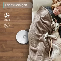 2022 SmartAI S9 Saugroboter Staubsauger Robot Wischroboter Automatisch APP Fernbedienung 4000PA Roboterstaubsauger Vacuum Reinigung Weiß -Philips Haushaltsgeräte Verkaufsgeschäft 5fb52483d006fa3bd611fe45636bd49f