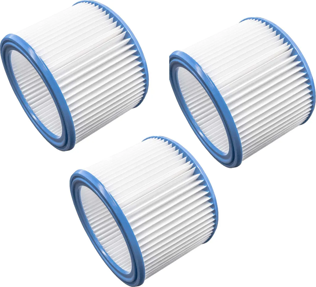 Vhbw Filterset 3x Faltenfilter Kompatibel Mit Nilfisk / Alto / Wap Aero 20, 21, 25, 26, 31 Nass- Und Trockensauger - Filter, Patronenfilter 1 Vhbw Filterset 3x Faltenfilter Kompatibel Mit Nilfisk / Alto / Wap Aero 20, 21, 25, 26, 31 Nass- Und Trockensauger - Filter, Patronenfilter