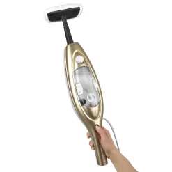 CLEANmaxx Dampfbesen - Mit Knickgelenk - Gold/weiß Dampfreiniger Steam Hygiene Fliesen Küche Bad Reinigung -Philips Haushaltsgeräte Verkaufsgeschäft 603504f6034eb9daab799997eb7b1efc