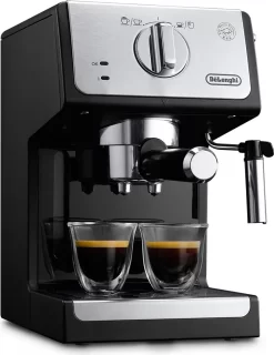 De'Longhi DeLonghi ECP 33.21.BK Siebträger Espressomaschine, Farbe: Schwarz