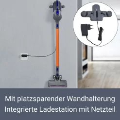 Juskys 2in1 Handstaubsauger & Akku Staubsauger - Beutellos & Kabellos – Bis 55 Min Laufzeit - Lithium-Ionen Akku, Wandhalterung & Ladestation – Blau -Philips Haushaltsgeräte Verkaufsgeschäft 61e16fa50ab0aedf3552842b27fbd93c