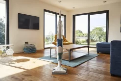 Rowenta Bodendampfreiniger Clean & Steam Revolution RY7757 | 2 In 1 Reingung | Verdampfer Für ätherische Öle | Alle Bodenarten | Anti-Kalk-Kartusche | Weiß/Blau -Philips Haushaltsgeräte Verkaufsgeschäft 62a2e9d3cd10819ab5644255533e6587