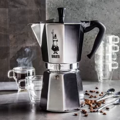 Bialetti Moka Express - 12 Tassen Espressokocher -Philips Haushaltsgeräte Verkaufsgeschäft 637b0b23c478b6ef3309f45438e883f0