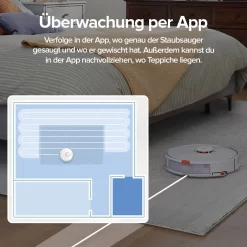 Roborock S7 Staubsauger Sonic Saugroboter Kehrroboter Kindersicherung LiDAR APP EU Weiß -Philips Haushaltsgeräte Verkaufsgeschäft 63e8eaa0156966467cece097d1dfb125