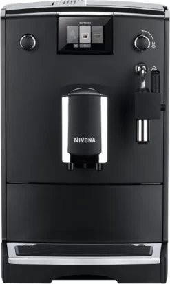Nivona CafeRomatica 550 NICR550 Kaffeevollautomat 2,2 L Wassertank, Mattschwarz Display