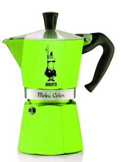 Bialetti Espressokocher MOKA COLOR 6 Tassen Grün