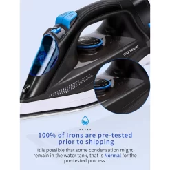 Aigostar SEAN 31QNM/ 199418 Kabelloses DampfbÃ1/4geleisen, Keramiksohle, 2600 Watt, Vertikaldampf, Anti-Kalk -Philips Haushaltsgeräte Verkaufsgeschäft 6d15b3ada96a484c091320fe4fabaf3a