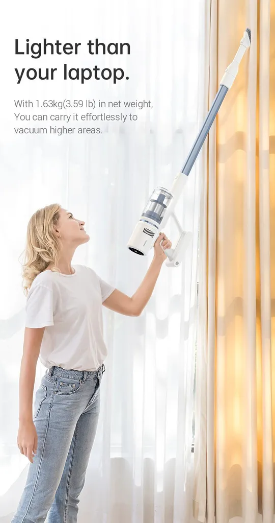 Dreame P10 Kabelloser Handstaubsauger - 22000Pa - 60min Autonomie - 120k RPM 5 Dreame P10 Kabelloser Handstaubsauger - 22000Pa - 60min Autonomie - 120k RPM – Bild 5