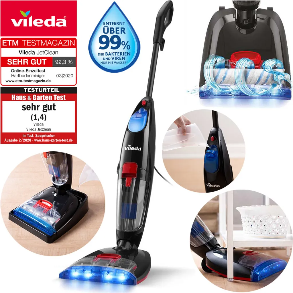 Vileda Bodenreiniger 3in1 JetClean 9 Vileda Bodenreiniger 3in1 JetClean – Bild 9