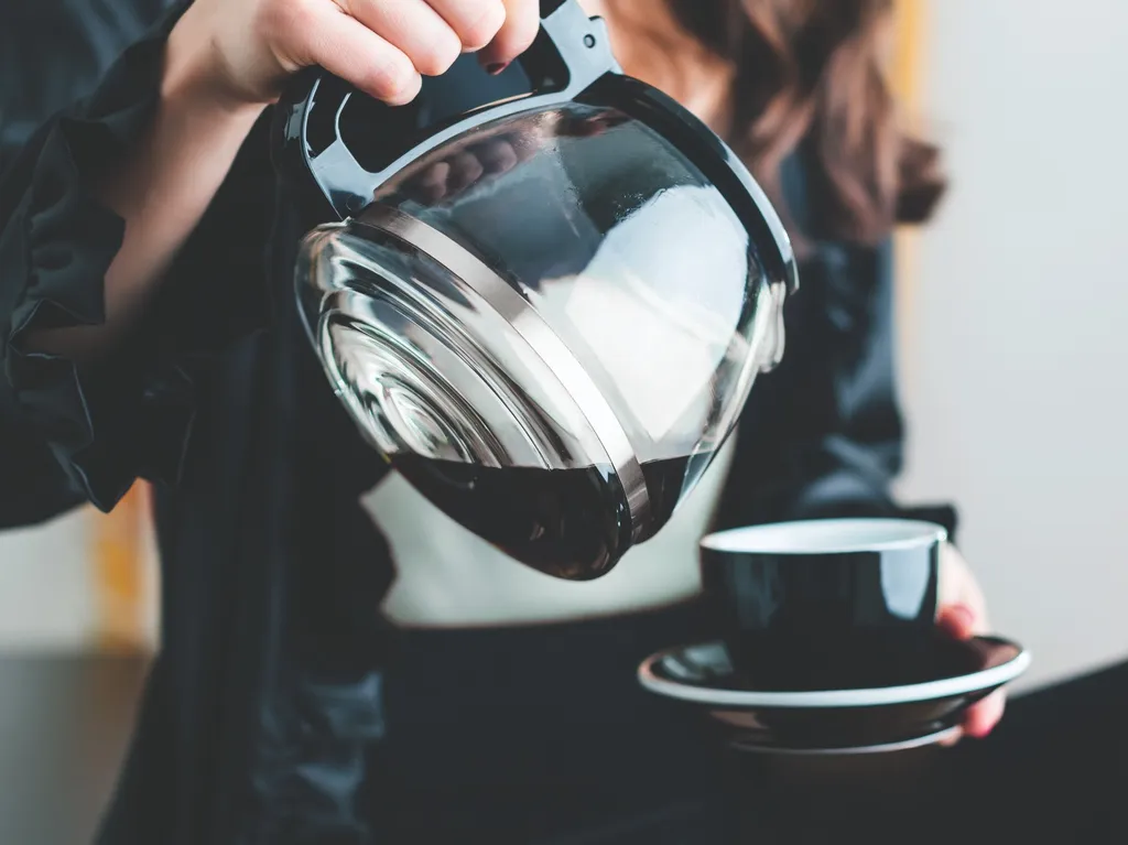 Kaffeemaschine Filter Kaffeemaschine 10 Tassen Thermoskanne Edelstahl Glaskanne 18 Kaffeemaschine Filter Kaffeemaschine 10 Tassen Thermoskanne Edelstahl Glaskanne – Bild 18