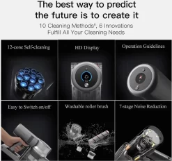 Dreame V11 Handstaubsauger Kabelloser Staubsauger Sperrknopf 450W 25KPa Farbbildschirm EU Version 39 Dreame V11 Handstaubsauger Kabelloser Staubsauger Sperrknopf 450W 25KPa Farbbildschirm EU Version -Philips Haushaltsgeräte Verkaufsgeschäft 737e957d171483c0e15b229b9437b271