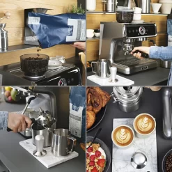 BEEM ESPRESSO-GRIND-PROFESSION Espresso-Siebträgermaschine Mit Mahlwerk - 15 Bar Espressomaschine Siebträger Maschine Barista Kaffee Mahlwerk Milchaufschäumer -Philips Haushaltsgeräte Verkaufsgeschäft 76456696231e39f203df9acd34371908