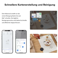 Roborock S8 Staubsauger Roboter Saugroboter 6000 Pa DuoRoller-Bürste VibraRise Wischen 3D-Mapping Reactive 3D-Hindernisumgehung (Schwarz) Mit 2pcs Mopp -Philips Haushaltsgeräte Verkaufsgeschäft 7a0bc892bacb7553ff1520aef697a3a0