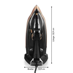 MAXXMEE Dampfbügeleisen - Mit Tropfstopp-, Antikalk- Und Selbstreinigungsfunktion Dampfbügeleisen Bügeleisen Kabellos Antikalk Selbstreinigung Tropfstop Keramik -Philips Haushaltsgeräte Verkaufsgeschäft 7a11503dbdc5559f7de16db37058e6b6