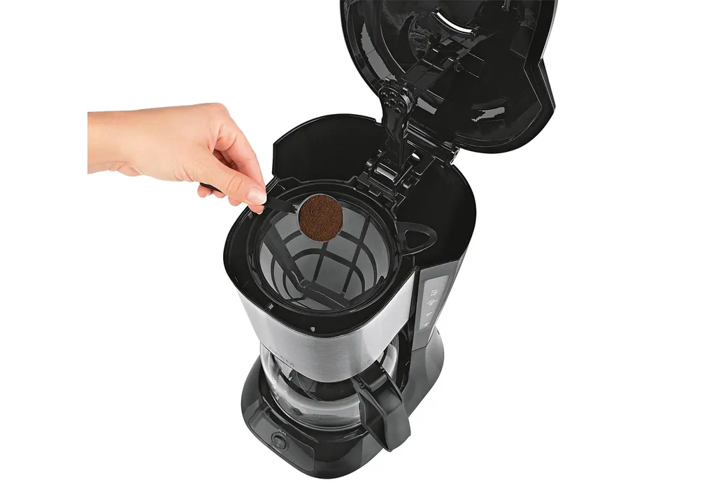 Kaffeemaschine Filter Kaffeemaschine 10 Tassen Thermoskanne Edelstahl Glaskanne 13 Kaffeemaschine Filter Kaffeemaschine 10 Tassen Thermoskanne Edelstahl Glaskanne – Bild 13