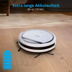 MEDION Saugroboter Mit Ladestation E32 (Modell 2021, Roboterstaubsauger Für Hartböden, Fliesen, Laminat, Tierhaar Optimiert, Direktabsaugung, Autom. Rückkehr Zur Ladestation) -Philips Haushaltsgeräte Verkaufsgeschäft 84cd70c00104a3da3bb51499e6c15915