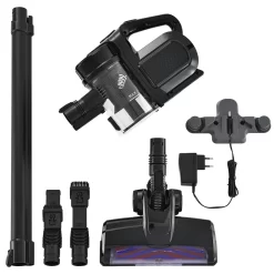 Juskys 2in1 Handstaubsauger & Akku Staubsauger - Beutellos & Kabellos – Bis 55 Min Laufzeit - Lithium-Ionen Akku, Wandhalterung & Ladestation – Schwarz -Philips Haushaltsgeräte Verkaufsgeschäft 85e6ca8ddf3936f8d650936a387649db