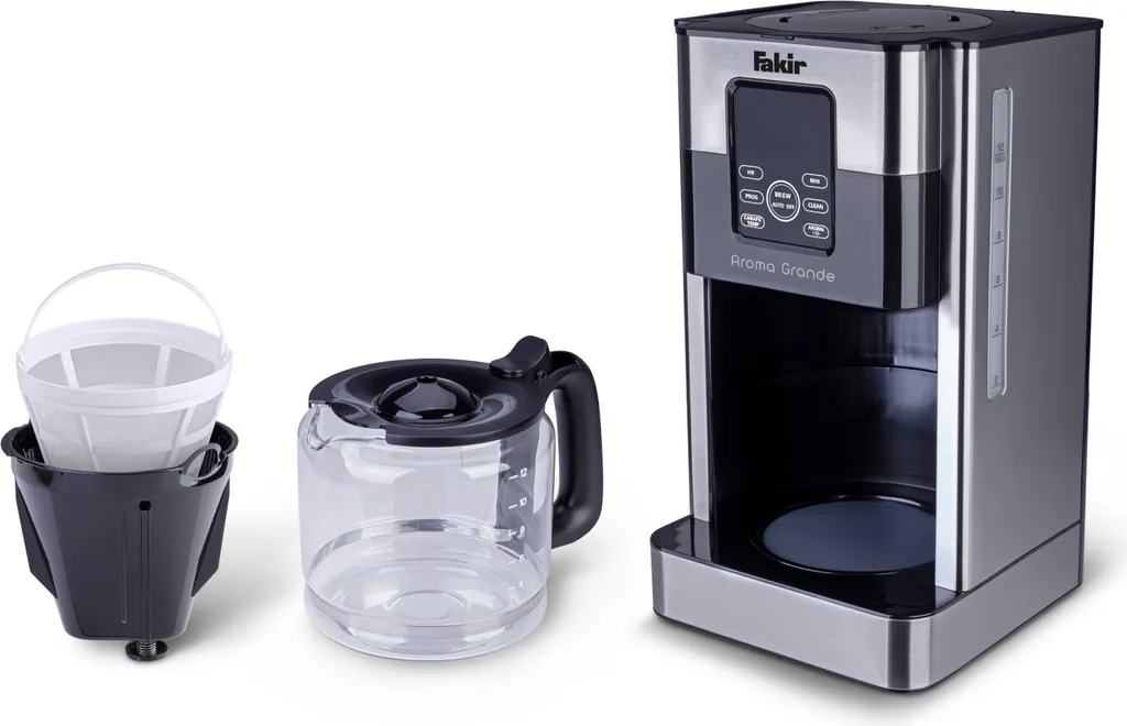 FAKIR Kaffeemaschine Aroma Grande LED Display 1,8 Liter Dauerfilter Timer Warmhaltefunktion 3 FAKIR Kaffeemaschine Aroma Grande LED Display 1,8 Liter Dauerfilter Timer Warmhaltefunktion – Bild 3