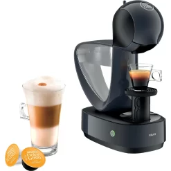 Krups Kapselmaschine KP 173B Nescafe Dolce Gusto Infinissima Cosmic-Grey, Farbe:Cosmic-Grau -Philips Haushaltsgeräte Verkaufsgeschäft 87d622501c7d1cc83006217dbf537b9c