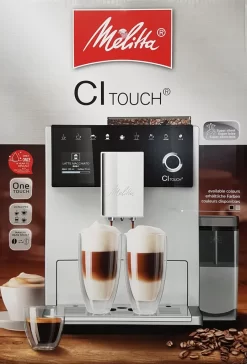 Melitta Caffeo CI Touch F63/0-101, Farbe:Silber -Philips Haushaltsgeräte Verkaufsgeschäft 8af4a61a73216969dac9275203848c03