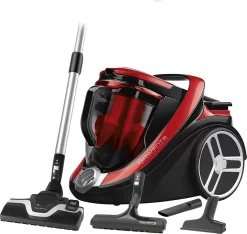 Rowenta RO7649 Silence Force Cyclonic Parkett | Beutelloser Staubsauger | Vacuum-Cleaner | Sehr Leise | 2,5L Staubvolumen | Tierhaar | Auto | Schwarz/Rot -Philips Haushaltsgeräte Verkaufsgeschäft 8cc6a303bc4f396ad5f47749e7127b75