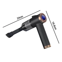 Handstaubsauger Kabellos, Tragbarer Handstaubsauger Für Auto Und Zuhause, Leichter Kabelloser Wiederaufladbarer Staubsauger Mit 9000 PA Starker Saugkraft,Black -Philips Haushaltsgeräte Verkaufsgeschäft 8e94b0fec2924546d3ec77eaa75ad1d0