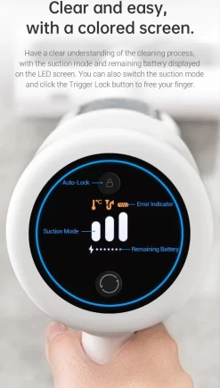Dreame P10 Kabelloser Handstaubsauger - 22000Pa - 60min Autonomie - 120k RPM 17 Dreame P10 Kabelloser Handstaubsauger - 22000Pa - 60min Autonomie - 120k RPM -Philips Haushaltsgeräte Verkaufsgeschäft 8ea5e842628924e385a758242c3d4b67