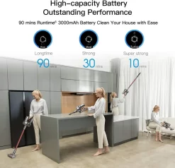 Dreame V11 Handstaubsauger Kabelloser Staubsauger Sperrknopf 450W 25KPa Farbbildschirm EU Version 38 Dreame V11 Handstaubsauger Kabelloser Staubsauger Sperrknopf 450W 25KPa Farbbildschirm EU Version -Philips Haushaltsgeräte Verkaufsgeschäft 92de55a7dd78294d8732e8b0cdc0c50c