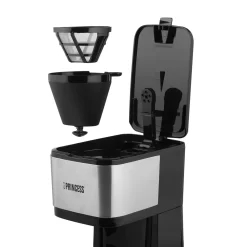 Princess Filterkaffeemaschine Compact 8 600 W 0,75 L Schwarz Und Silber -Philips Haushaltsgeräte Verkaufsgeschäft 93117b2a6655c13cc302c3f3e7069b9e