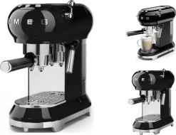 SMEG Espresso Kaffeemaschine Schwarz ECF01BLEU -Philips Haushaltsgeräte Verkaufsgeschäft 976d9600d2ad172e54087294f29234e5
