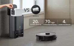 360 SMARTAI Botslab S8 Plus Staubsauger Roboter Mit Absaugstation 4L, 2700Pa Saugroboter Mit Wischfunktion Lasernavigation,Kartierung Mehrerer Etagen -Philips Haushaltsgeräte Verkaufsgeschäft 985f3300fdd6e5a15c766348a3d8c16d