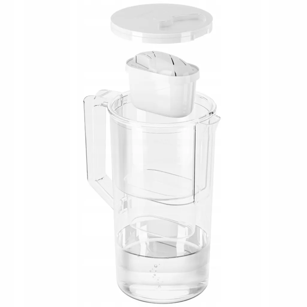 Wessper AquaMax Basic 2.5L Karaffe Filtrante + 10x Cartouche Filtrante En Blanc 3 Wessper AquaMax Basic 2.5L Karaffe Filtrante + 10x Cartouche Filtrante En Blanc – Bild 3