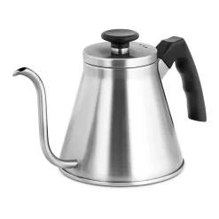 Wasserkessel Kaffeekessel Teekessel Edelstahl Schwanenausguss 1,2 L