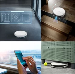 Rowenta RR7447 Xplorer S60 Allergy Connect Nass-Trocken-Saugroboter Weiß 65 DB -Philips Haushaltsgeräte Verkaufsgeschäft 9c0be7f5b43632e875acc70dc764686d