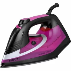 Bügeleisen - SINGER STI-1740 - Kalkschutz - Horizontaler Und Vertikaler Dampfstrahl - 2600 W - Bügelsohle Aus Edelstahl -Philips Haushaltsgeräte Verkaufsgeschäft 9c9cd7550fb9bad76e5939bd38465b3c