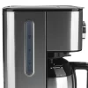 BEEM FRESH-AROMA-SWITCH Filterkaffeemaschine - Thermo Edelstahl 1 L Thermoskanne Bedienrad 24h-Timer 800 W Für 4-8 Tassen Kaffeemaschine Timer