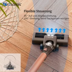 Proscenic NEU P8 PLUS Staubsauger Akku Handstaubsauger Mit LED-Lampe Kabellos 20,000 Pa Bis Zu 40 Minuten 2,200 MAh HEPA Geeignet Für Allergiker Tierhaare&Katzenstreu -Philips Haushaltsgeräte Verkaufsgeschäft 9dfa140d77c7f32d0dbf42bb94456f88